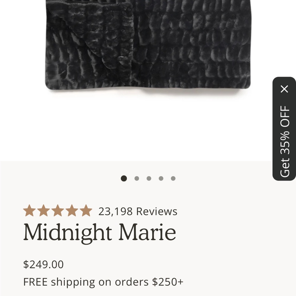 NWT Lola Black Blanket